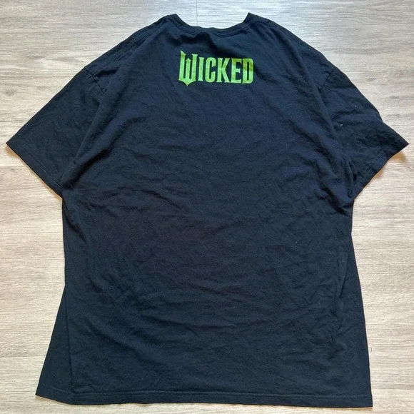 Black and Green Wicked Witch Promo Tee - Picture 2 of 5